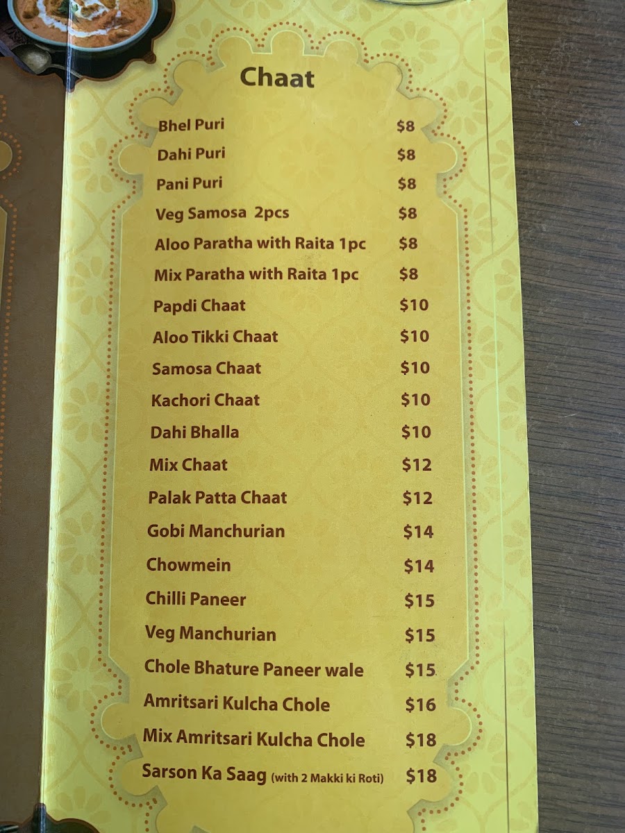 Menu Agra Sweets-8